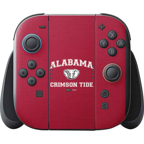 University of Alabama Crimson Tide Basketball Nintendo Switch 2 (2025) with Joy-Con Skin